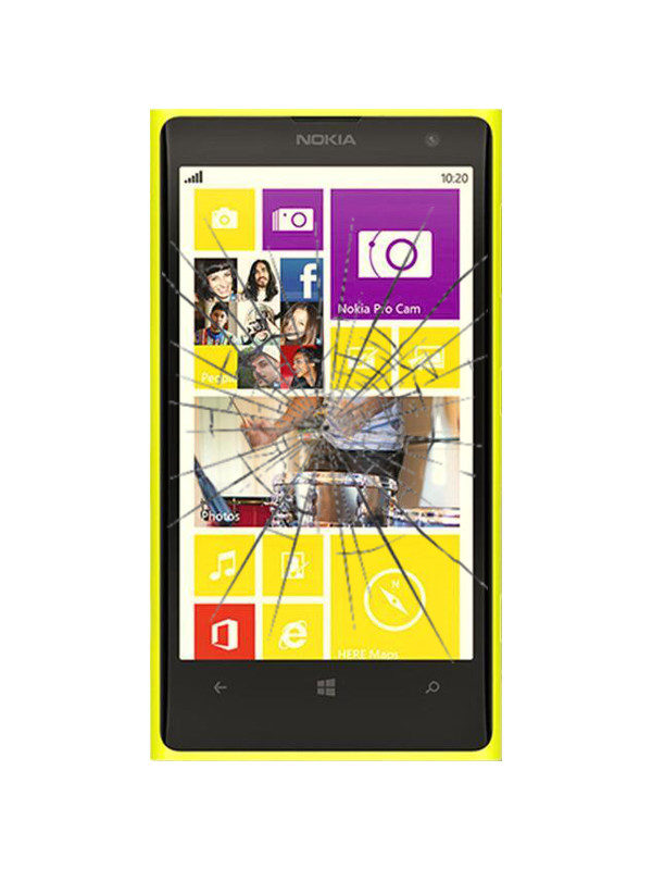 Nokia/Microsoft Lumia 1020- wymiana szybki wyświetlacza
