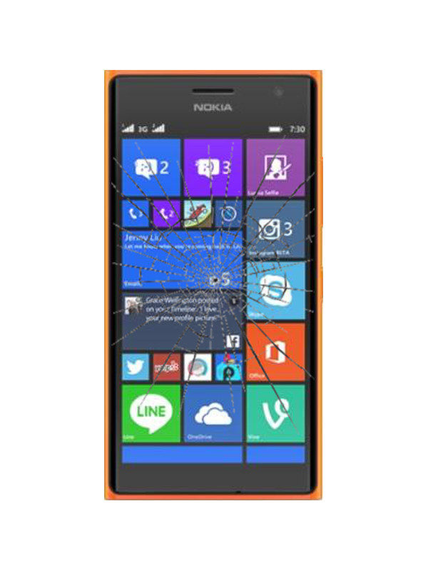 Nokia/Microsoft Lumia 730- wymiana szybki wyświetlacza