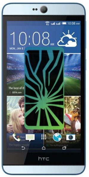 HTC Desie 826 - wymiana szybki dotyku wyświetlacza