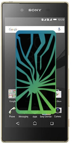 Sony Xperia Z5 Premium- wymiana szybki dotyku wyświetlacza